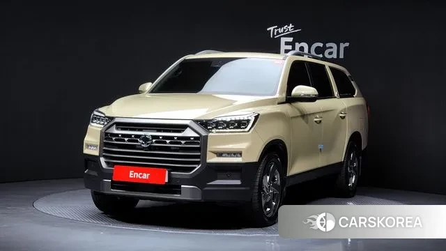 Ssangyong The New Rexton Sport 2024 Жемчужный цвет из Кореи