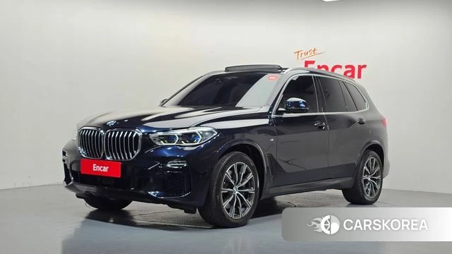 BMW X5 (G05) 2021 Черный из Кореи