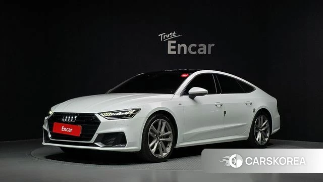 Audi A7 (4K) 2020 Белый из Кореи