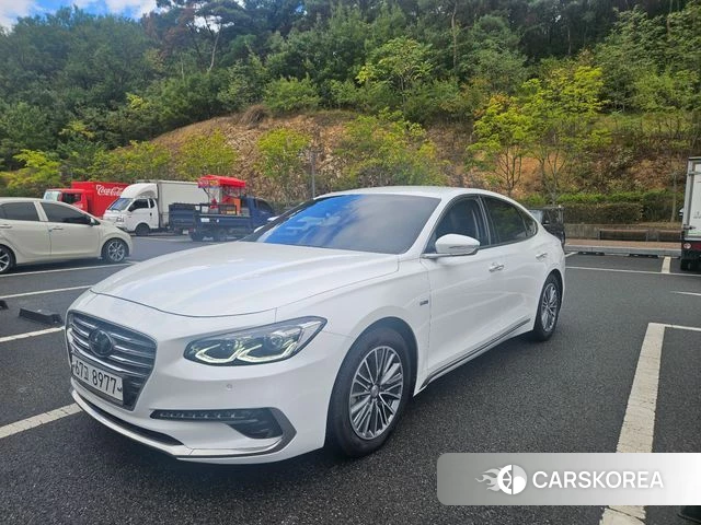 Hyundai Grandeur IG Hybrid 2019 Белый из Кореи