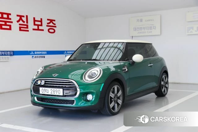 Mini Cooper 2019 Зеленый из Кореи