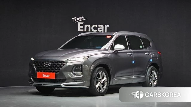 Hyundai Santa Fe TM 2018 Серый из Кореи