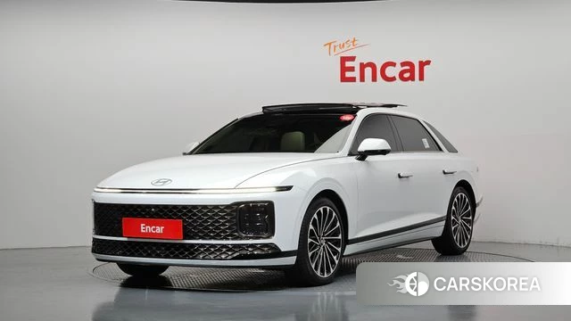 Hyundai Grandeur Hybrid (GN7) 2024 Белый из Кореи