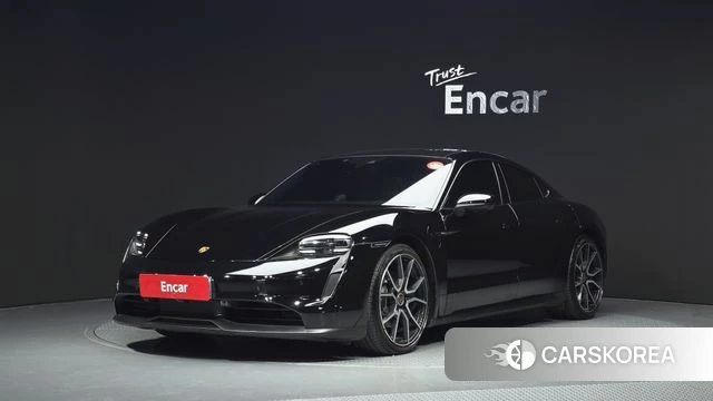 Porsche Taycan 2023 Черный из Кореи