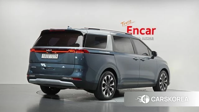 Kia Carnival 4th generation 2021 Небесно-голубой из Кореи