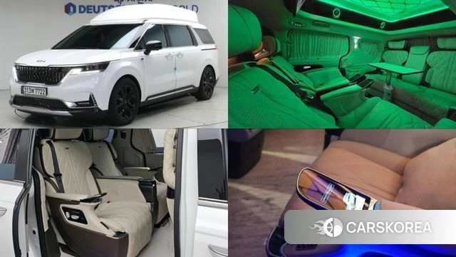 Kia Carnival 4th generation 2021 Белый из Кореи