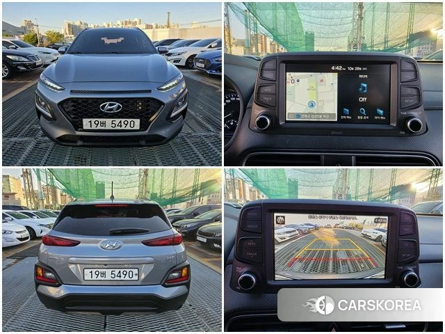 Hyundai Kona 2018 Серый из Кореи