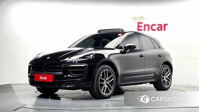 Porsche Macan 2022 Черный из Кореи