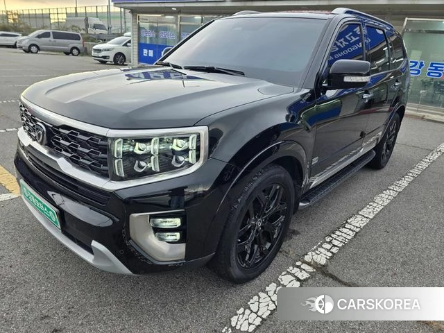 Kia Mohave Master 2021 Черный из Кореи
