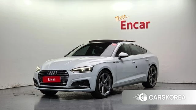 Audi A5 (F5) 2019 Белый из Кореи