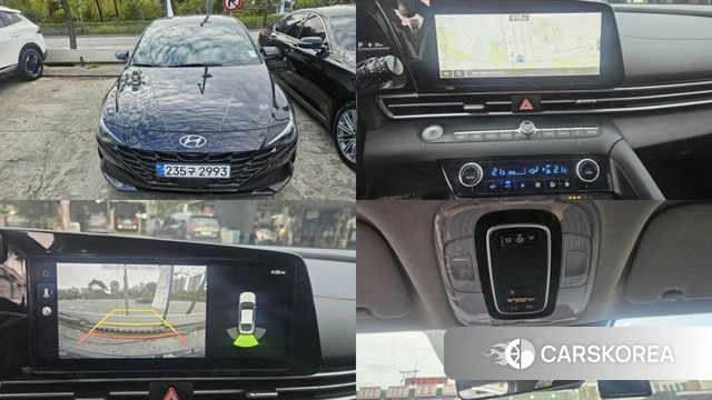 Hyundai Avante (CN7) 2020 Черный из Кореи