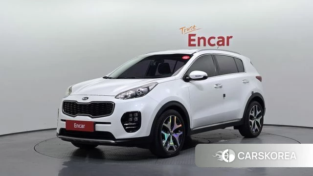 Kia Sportage 4th Generation 2018 Белый из Кореи