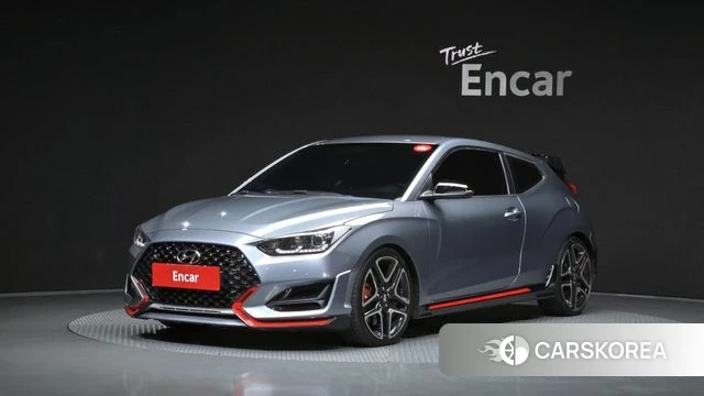 Hyundai Veloster (JS) 2019 Серебристо-серый из Кореи