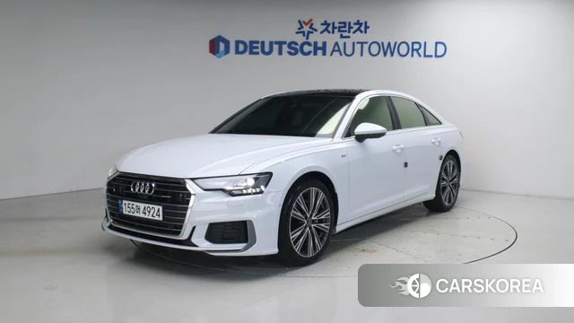 Audi A6 (C8) 2023 Белый из Кореи