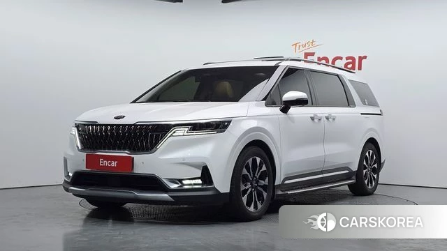 Kia Carnival 4th generation 2021 Белый из Кореи