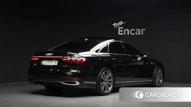 Audi A8 (D5) 2023 Черный из Кореи