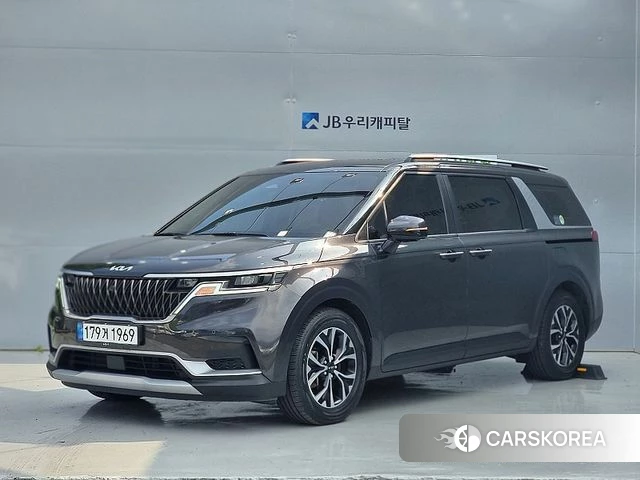 Kia Carnival 4th generation 2021 Серый из Кореи