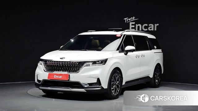 Kia Carnival 4th generation 2020 Белый из Кореи