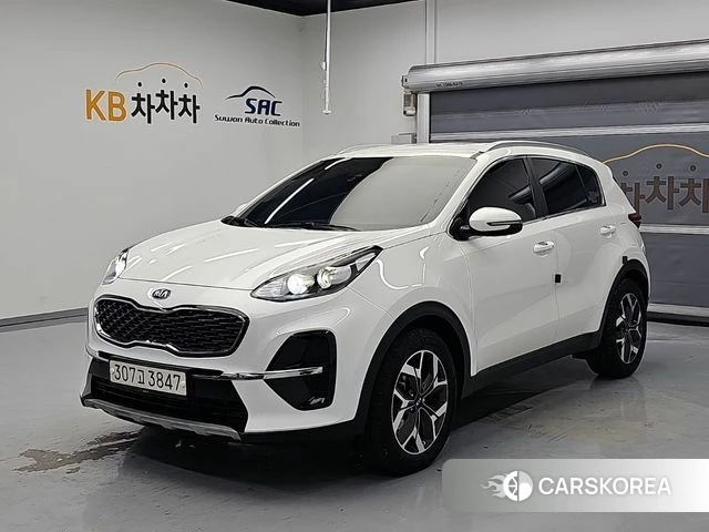Kia Sportage The Bold 2019 Белый из Кореи
