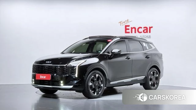 Kia The New Sportage 5th Generation Hybrid 2024 Черный из Кореи, фото 3