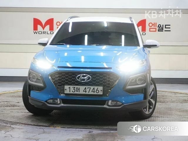 Hyundai Kona 2019 Синий из Кореи