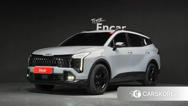 Kia The New Sportage 5th Generation 2025 Серебристо-серый из Кореи