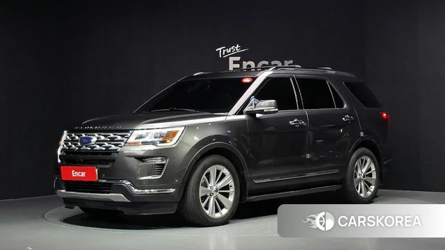 Ford Explorer 2019 Серый из Кореи