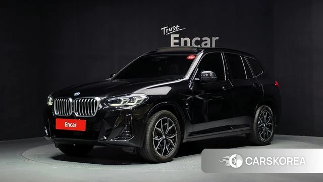 BMW X3 (G01) 2023 Черный из Кореи