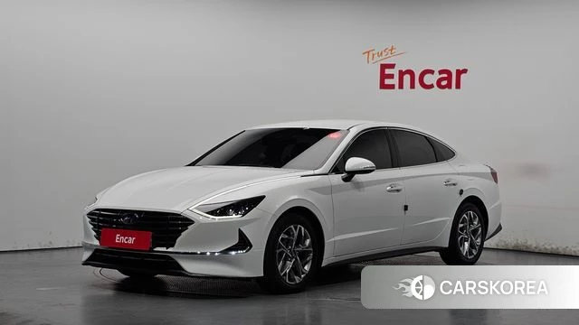Hyundai Sonata (DN8) 2019 Белый из Кореи