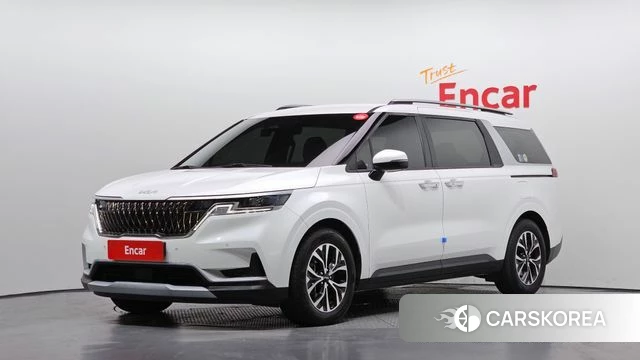 Kia Carnival 4th generation 2023 Белый из Кореи