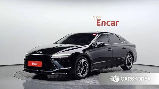 Hyundai Sonata D Edge Hybrid (DN8) 2023 Черный из Кореи