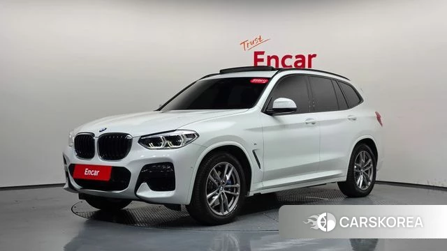 BMW X3 (G01) 2021 Белый из Кореи