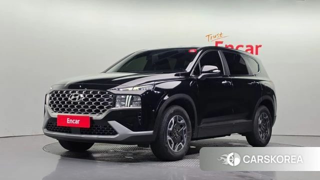 Hyundai The New Santa Fe 2022 Черный из Кореи