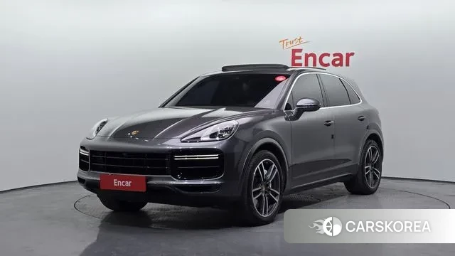Porsche Cayenne (PO536) 2021 Серый из Кореи