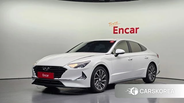 Hyundai Sonata (DN8) 2019 Белый из Кореи