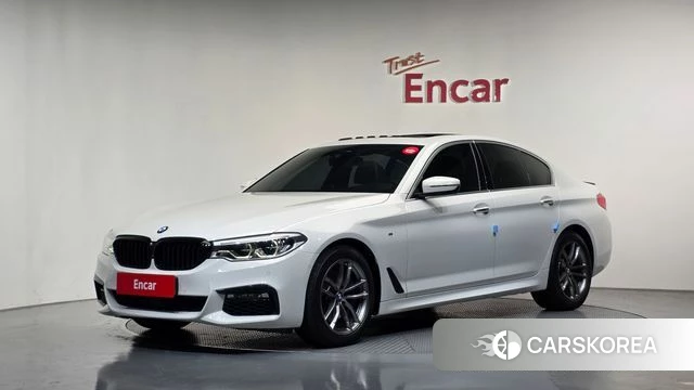 BMW 5 Series (G30) 2018 Белый из Кореи