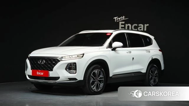Hyundai Santa Fe TM 2018 Белый из Кореи