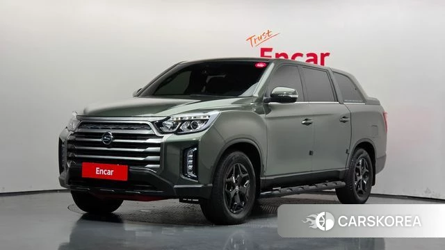 Ssangyong The New Rexton Sport 2021 Зеленый из Кореи