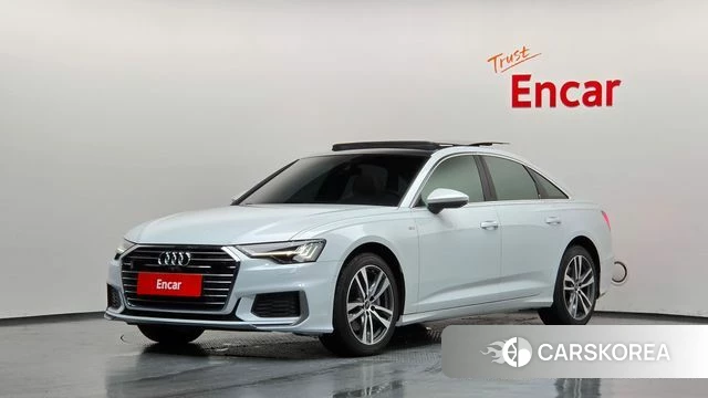 Audi A6 (C8) 2023 Белый из Кореи