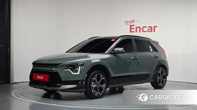 Kia Di Ol Nu Niro 2023 Серый из Кореи