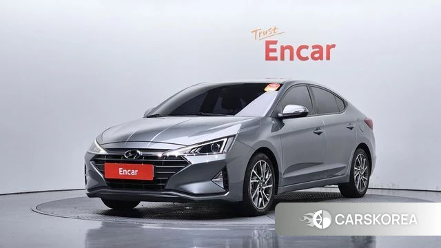 Hyundai The New Avante AD 2018 Серебристо-серый из Кореи