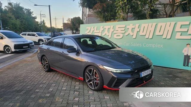 Hyundai The New Avante (CN7) 2026 Серый из Кореи