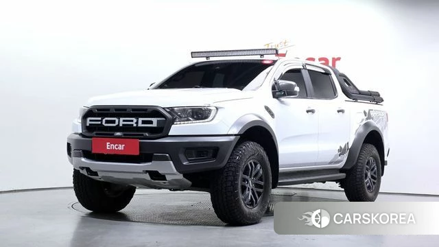 Ford Ranger 3rd Generation 2022 Белый из Кореи