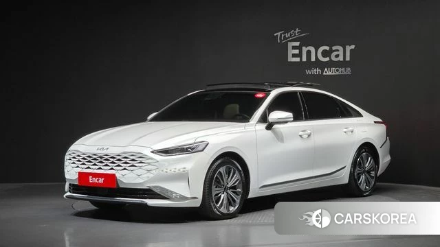 Kia K8 Hybrid 2022 Белый из Кореи