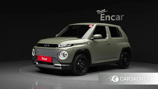 Hyundai Casper 2022 Светло-зеленый из Кореи