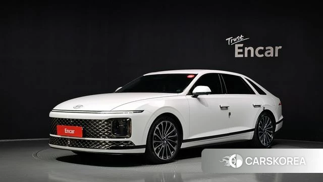 Hyundai Grandeur Hybrid (GN7) 2024 Белый из Кореи