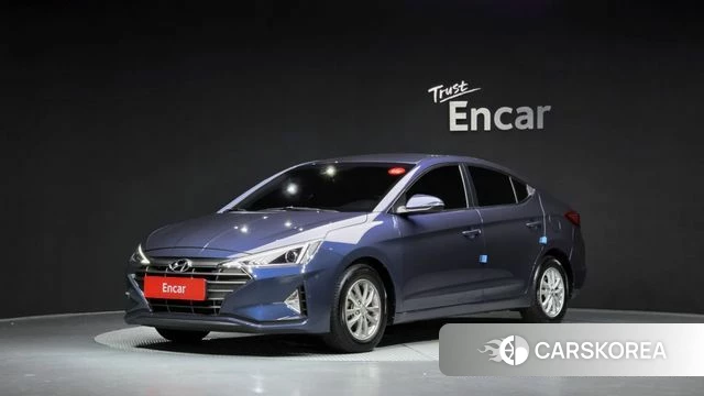 Hyundai The New Avante AD 2019 Синий из Кореи