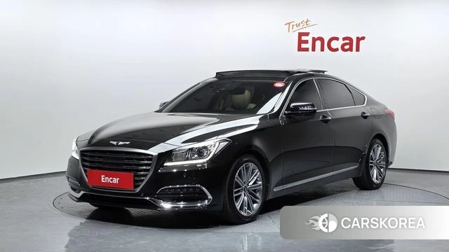 Genesis G80 2018 Черный из Кореи