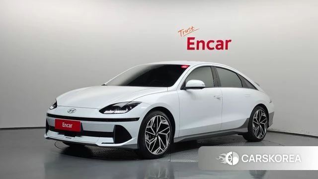 Hyundai Ionic 6 2023 Белый из Кореи