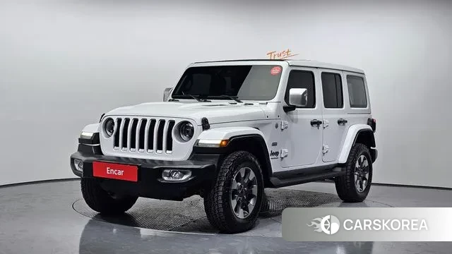 Jeep Wrangler (JL) 2023 Белый из Кореи